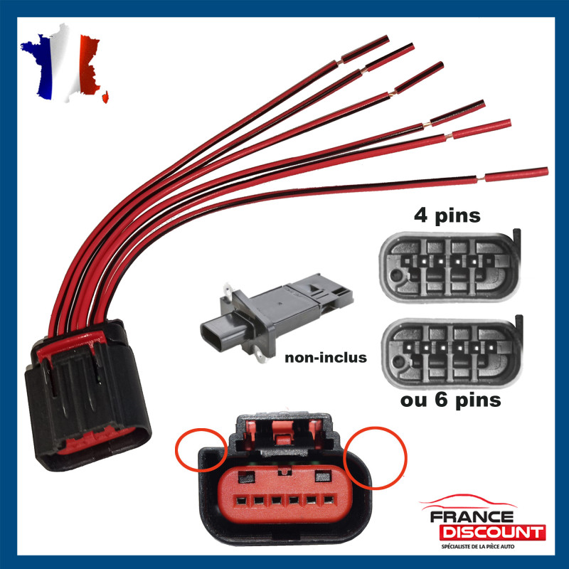 faisceau Débitmètre d'air pour Citroën Fiat Peugeot 1920KQ 2.2 HDI JTD