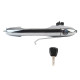 Poignée de porte avec barillet avant gauche pour Fiat 500 500C Abarth depuis 2007