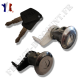 Lot de 2 barillets de portes avant compatible pour PEUGEOT 206