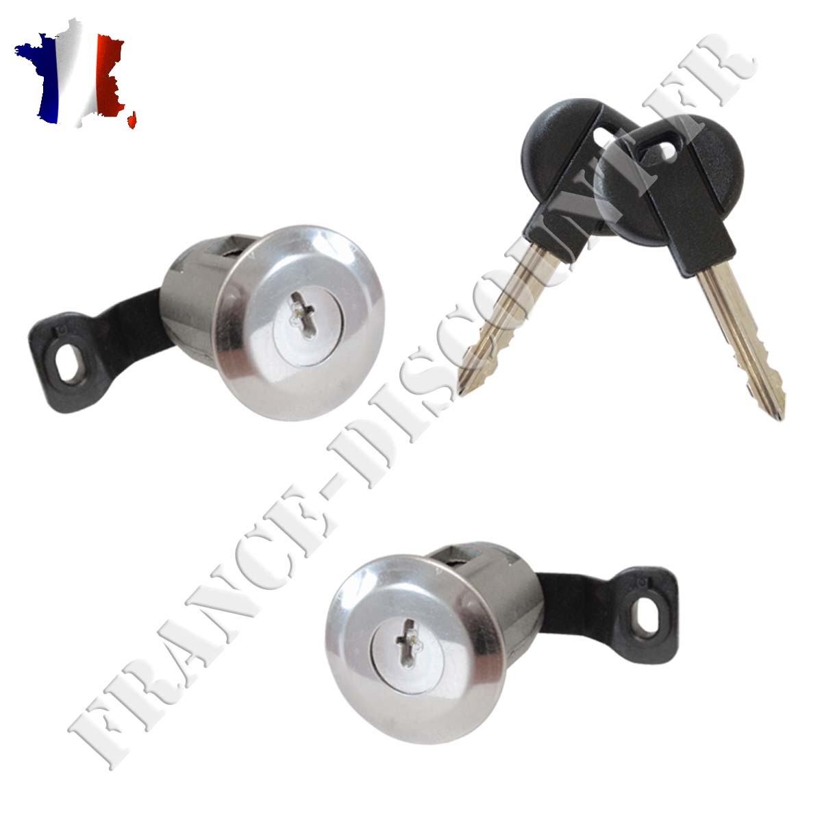 PEUGEOT 307 BARILLETS SERRURE PORTES BARILLET AVANT GAUCHE AVANT DROIT