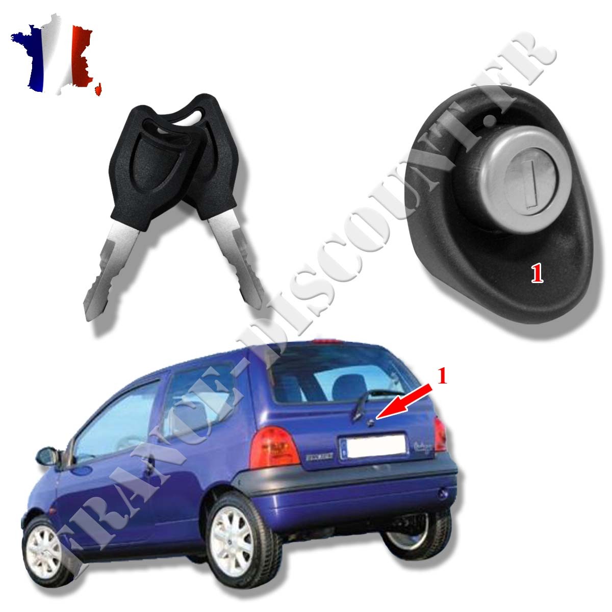 MINICHAMPS 1/43 PEUGEOT 306 2 portes - Argent métallisé - 1998