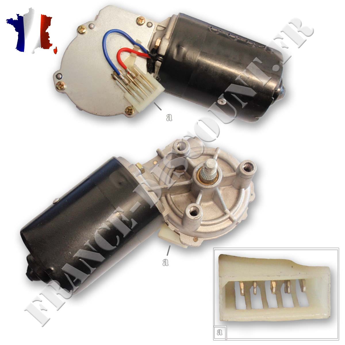 Bras Essuie-Glace Arrière Complet Compatible VW & Seat - Avec Balai 36.5 Cm