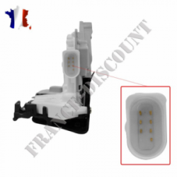 Moteur de centralisation de serrure de porte avant droite compatible pour AUDI A4, A5, Q3, Q5, Q7, TT et VOLKSWAGEN Touareg