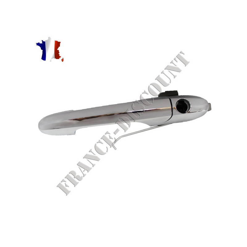 Poignée extérieure de porte avant droite pour Fiat 500 et 500 C 735451696  chromé, 20,99 €