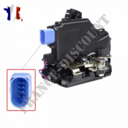 Moteur de centralisation serrure de porte avant gauche compatible pour Cordoba Ibiza Fabia Transporter Caddy Polo