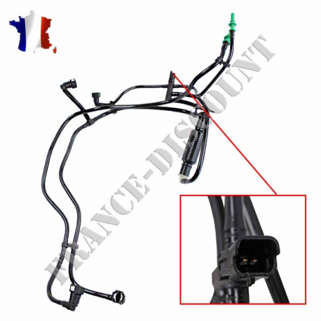 Tuyau D'alimentation Huile Turbo Compatible Peugeot/Citroën 1.6 HDi | Référence 9651785280, Pour 206, 307, C4, C5