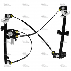 Mécanisme de Lève-Vitre Électrique Avant Gauche avec Moteur compatible pour Citroen Berlingo ou Peugeot Partner (de 1996 à 2008)