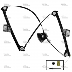 MECANISME DE LEVE-VITRE AVANT DROIT DE PORSCHE BOXSTER (de 1996 à 2004)
