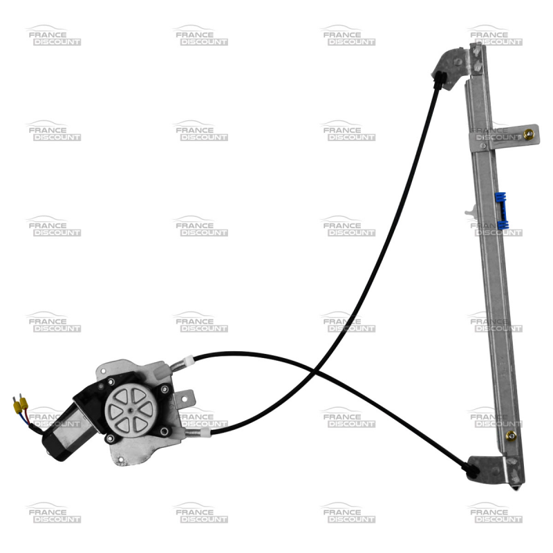 lève-vitre électrique avant droit avec moteur Peugeot 306 version 5 portes.