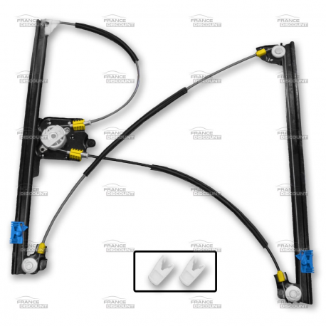 MECANISME DE LEVE-VITRE ELECTRIQUE AVANT DROIT DE RENAULT ESPACE 4 (IV) (depuis 2002)