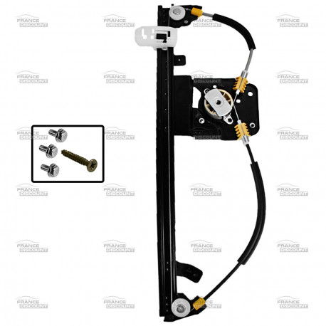 MECANISME DE LEVE-VITRE ELECTRIQUE AVANT DROIT POUR RENAULT MODUS (de 2004 à 2012)