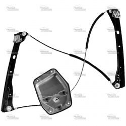 MECANISME DE LEVE-VITRE ELECTRIQUE AVANT GAUCHE DE VOLKSWAGEN GOLF 5 (V) ( 3 portes) (de 2003 à 2008)