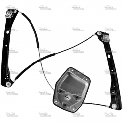 Mécanisme de lève-vitre électrique avant droit compatible pour VOLKSWAGEN Golf 5 (V) (3 portes) (de 2003 à 2008)