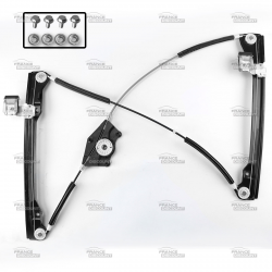 Mécanisme de lève-vitre électrique avant gauche compatible pour VOLKSWAGEN New Beetle (de 1998 à 2011)