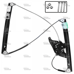 MECANISME DE LEVE-VITRE ELECTRIQUE AVANT DROIT POUR AUDI A6 (de 1997 à 2004