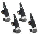 Lot de 4 bobines d'allumage compatible pour Dacia / Nissan / Opel / Renault 1.6 1.8 16v 2.0 16s