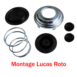 Kit réparation membrane tête compatible pour filtre à gasoil Diesel Lucas