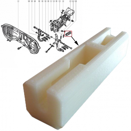 Lien câble de fixation embrayage pour Renault Laguna